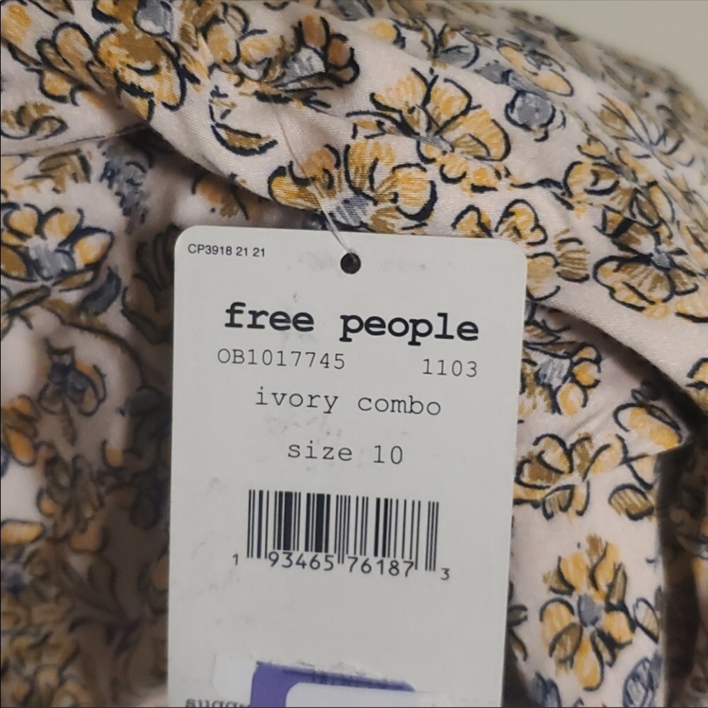 NWT free people boheme mini dress - Picture 5 of 9